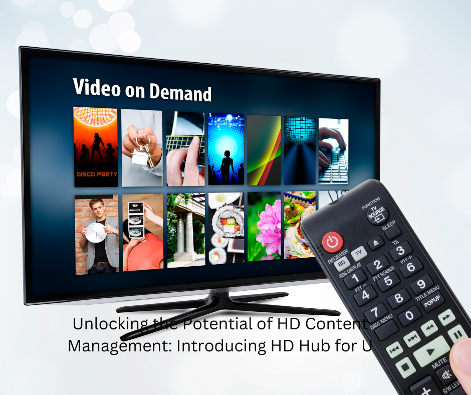 Unlocking the Potential of HD Content Management: Introducing HD Hub for U